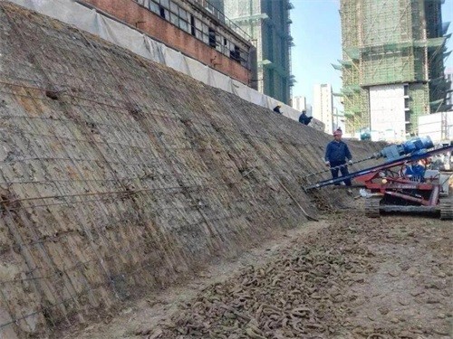易县建筑边坡支护
